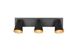 Wehkamp TRIO SHARP - Spot - Zwart mat - excl. 3x GU10 4,9 W aanbieding