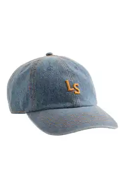 Wehkamp Levi's denim pet LS Monogram blauw aanbieding