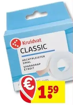 Kruidvat Kruidvat classic hechtpleister smal sparadrap étroit aanbieding