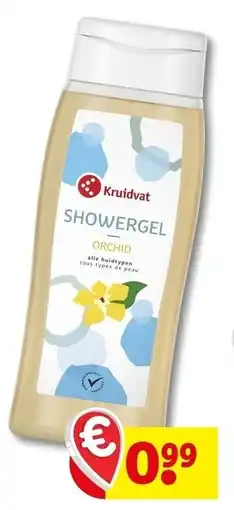 Kruidvat Kruidvat showergel aanbieding