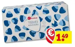 Kruidvat Kruidvat tissues mouchoirs aanbieding