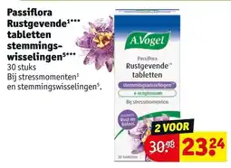 Kruidvat Passiflora Rustgevende tabletten stemmings- wisselingen aanbieding