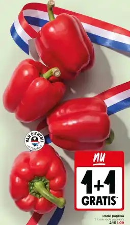 Jumbo Rode paprika aanbieding