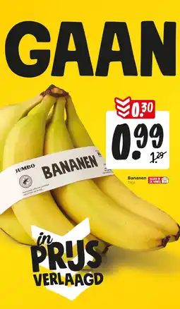 Jumbo Bananen aanbieding