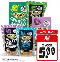 Jumbo Holie's ontbijtgranen aanbieding