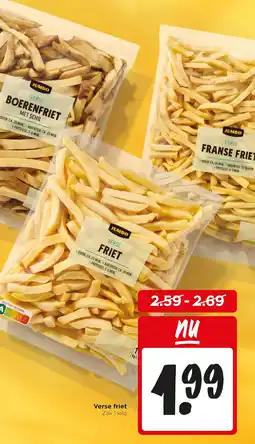 Jumbo Verse friet aanbieding