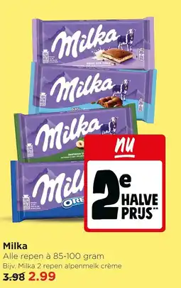 Jumbo Milka aanbieding