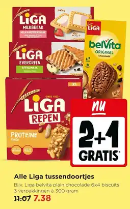 Jumbo Alle Liga tussendoortjes aanbieding