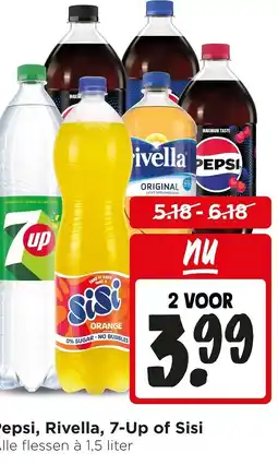 Jumbo Pepsi, Rivella, 7-Up of Sisi aanbieding