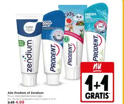Jumbo Alle Prodent of Zendium aanbieding