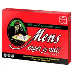 Kruidvat Jumbo Mens Erger Je Niet! Original Spel aanbieding