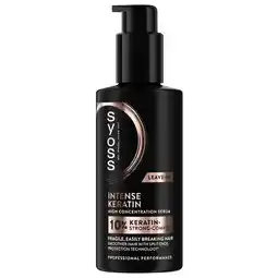 Trekpleister Syoss Intense Keratin High Concentration Serum aanbieding