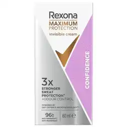 Trekpleister Rexona Maximum Protection Confidence Antitranspirant Deodorant Stick aanbieding