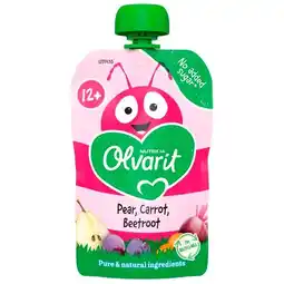 Trekpleister Olvarit 12+M Peer Wortel Rode Biet Knijpfruit aanbieding