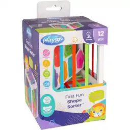 Kruidvat Playgro First Fun Shape Sorter aanbieding