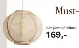 INHOUSE Hanglamp Stoffare aanbieding