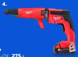 BOUWMAAT Milwaukee Gipsplaatschroevendraaier M18 FUEL FSGC-202 aanbieding