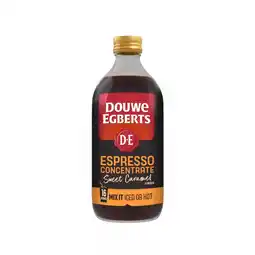 Albert Heijn Douwe Egberts Espresso concentrate sweet caramel aanbieding