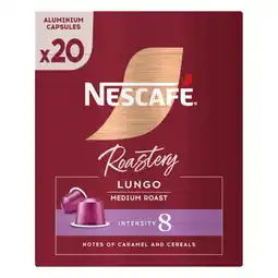 Albert Heijn Nescafé Roastery lungo medium roast capsules 20 aanbieding