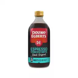 Albert Heijn Douwe Egberts Espresso concentrate black original aanbieding
