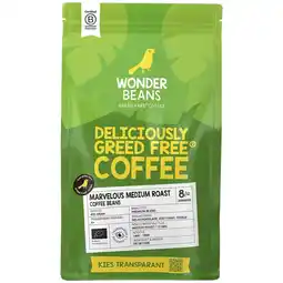 Albert Heijn WonderBeans Marvelous medium roast coffee beans aanbieding