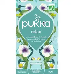 Jumbo Pukka Relax 20 Theezakjes 40 g aanbieding