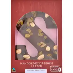 Jumbo Jumbo's Chocoladeletter Puur Notenmelange 220 g aanbieding