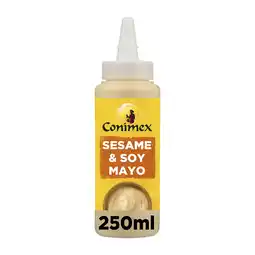PLUS Conimex Topping sauce Sesame & Soy Mayo aanbieding