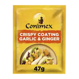 PLUS Conimex Crispy Coating Garlic & Ginger aanbieding
