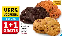 Hoogvliet American cookies aanbieding