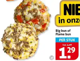 Hoogvliet Big bun of Flame bun aanbieding