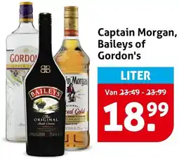Hoogvliet Captain Morgan, Baileys of Gordon's aanbieding