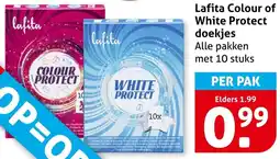 Hoogvliet Lafita Colour of White Protect doekjes aanbieding