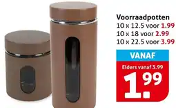 Hoogvliet Voorraadpotten aanbieding