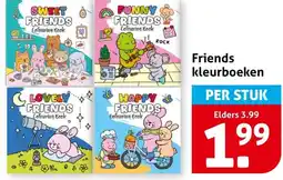 Hoogvliet Friends kleurboeken aanbieding