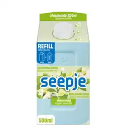 De Online Drogist Seepje Afwasmiddel Refill Tintelfrisse Limoen aanbieding