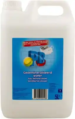 De Online Drogist PB Gedemineraliseerd Water 5LT aanbieding