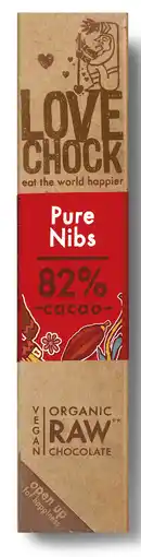 De Online Drogist Lovechock Pure Nibs 40GR aanbieding