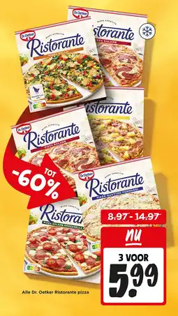 Jumbo Alle Dr. Oetker Ristorante pizza aanbieding