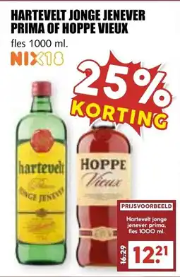 De Boerenschuur Hartevelt jonge jenever prima of hoppe vieux aanbieding