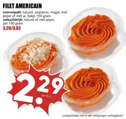 De Boerenschuur filet americain aanbieding