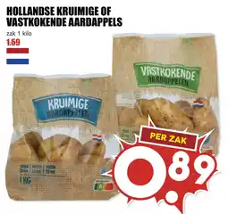 De Boerenschuur hollandse kruiimige of vastkokende aardappels aanbieding