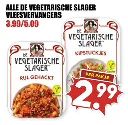 De Boerenschuur de vegetarische slager kipstukjes aanbieding
