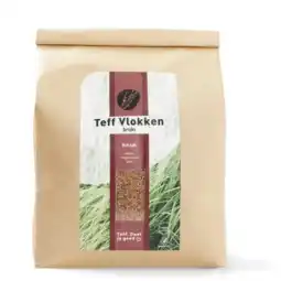 De Online Drogist Teff Vlokken Bruin 1KG aanbieding