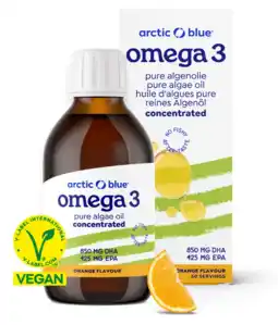 De Online Drogist Arctic Blue Omega 3 Pure Algenolie 150ML aanbieding