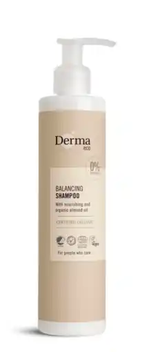 De Online Drogist Derma Eco Balancing Shampoo 250ML aanbieding