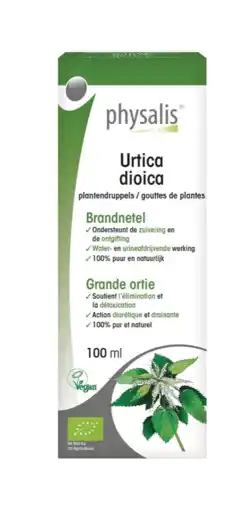 De Online Drogist Physalis Urtica Dioica Druppels 100ML aanbieding