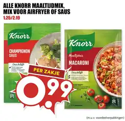 De Boerenschuur Knorr maaltijdmix aanbieding