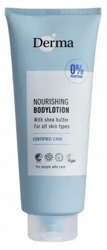 De Online Drogist Derma Nourishing Bodylotion Parfumvrij 350ML aanbieding