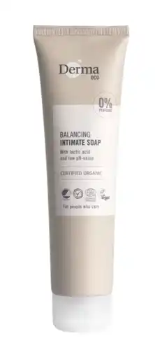 De Online Drogist Derma Eco Balancing Intimate Soap 150ML aanbieding